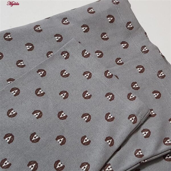 ست پیراهن و شلوار مردانه لین مدل نخ پنبه جلو دکمه دار کد 5197-495 رنگ طوسی