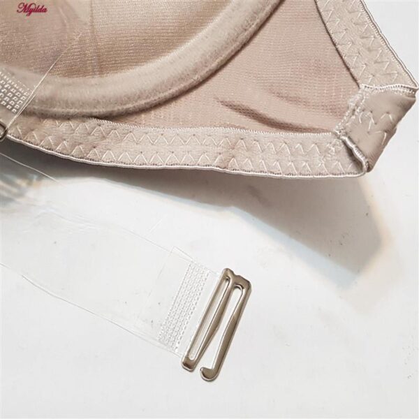 سوتین فنردار زنانه هانا مدل بند نامرئی کد 5266-94388 رنگ نسکافه ای