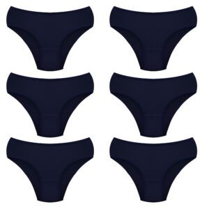 شورت زنانه ماییلدا مدل 4830 رنگ سرمه ای بسته شش عددی