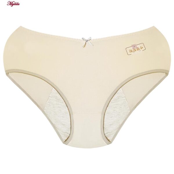 شورتکس زنانه ماییلدا مدل دولایه خرس و پاپیون کد 5257-1042 رنگ کرم