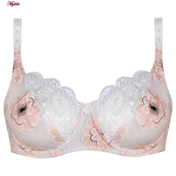 ست شورت و سوتین زنانه پانیذ مدل فنردار کد 9036-11 رنگ نارنجی