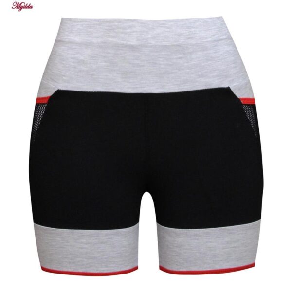 ست نیم تنه و شلوارک ورزشی زنانه مدل جیبدار کد 5229-534 رنگ قرمز