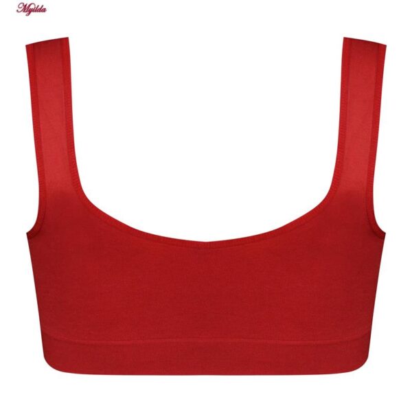 نیم تنه ورزشی زنانه ماییلدا مدل 5201 رنگ قرمز