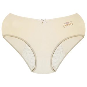 شورتکس زنانه ماییلدا مدل دولایه خرس و پاپیون کد 5257-1042 رنگ کرم