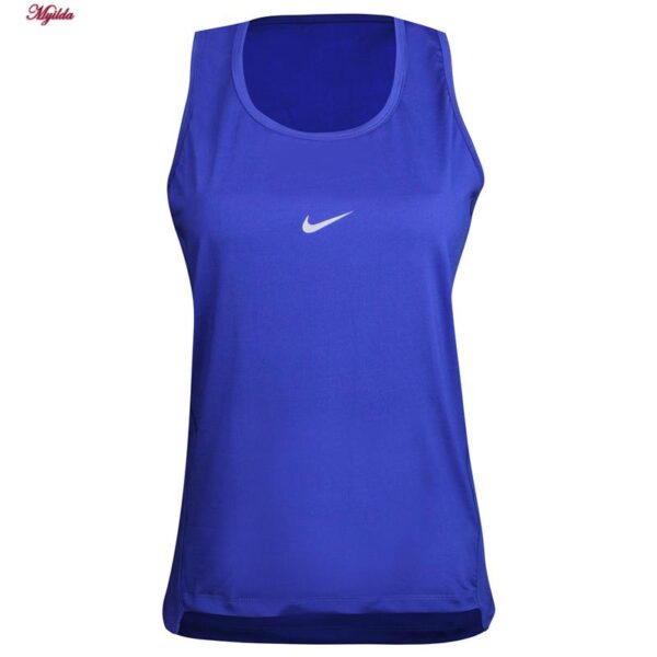 تاپ ورزشی زنانه مدل 5213-323P رنگ آبی به همراه هدبند