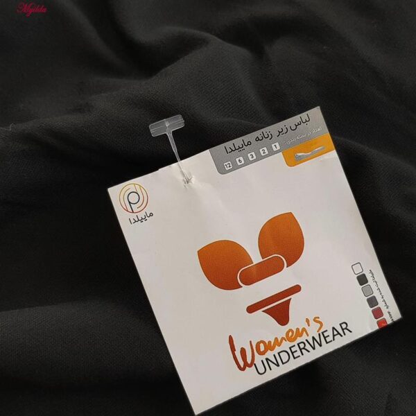 شورت پادار مردانه ماییلدا کد 5210 رنگ مشکی