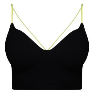 نیم تنه ورزشی زنانه ماییلدا مدل پد ثابت کد 5252-2105 رنگ مشکی