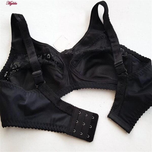 سوتین زنانه پانیذ مدل بدون فنر کد 22207 رنگ مشکی