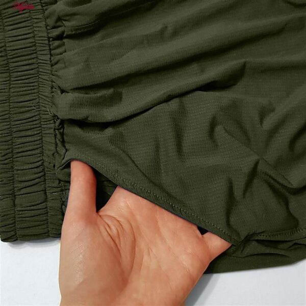 ست تی‌شرت و شلوارک ورزشی مردانه مدل 5222-680p رنگ سبز