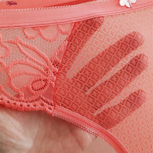 ست شورت و سوتین زنانه لنا ژنکن مدل پوش آپ فنردار کاپ اسفنجی بند متحرک کد 5239 رنگ گلبهی