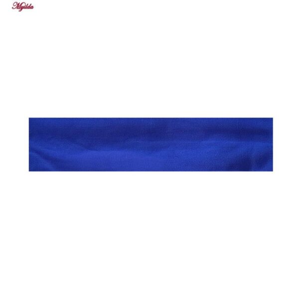 تاپ ورزشی زنانه مدل 5213-323P رنگ آبی به همراه هدبند