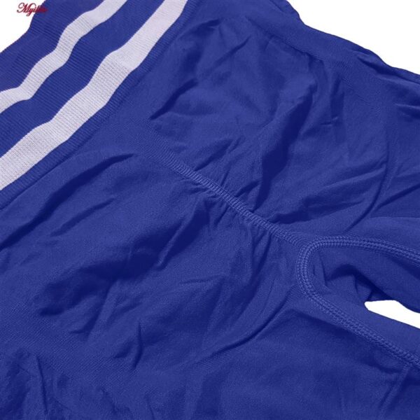 ست نیم تنه و شلوارک ورزشی زنانه ماییلدا مدل زیپ دار پشت چین دار کد 5243-8319 رنگ آبی