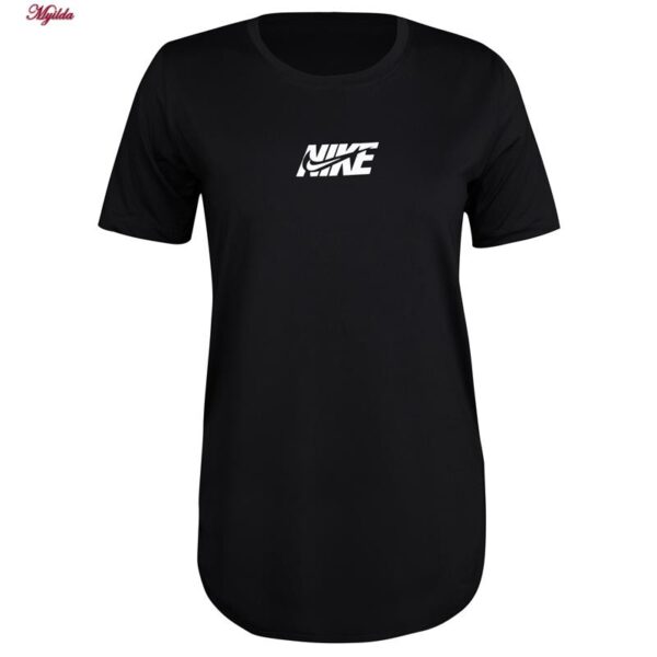 ست تی شرت و شلوار ورزشی زنانه مدل 5231-734p رنگ مشکی به همراه هدبند