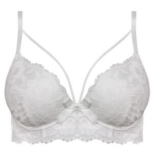 سوتین زنانه فنردار مدل پوش آپ هارنس کد 5249-230 رنگ سفید