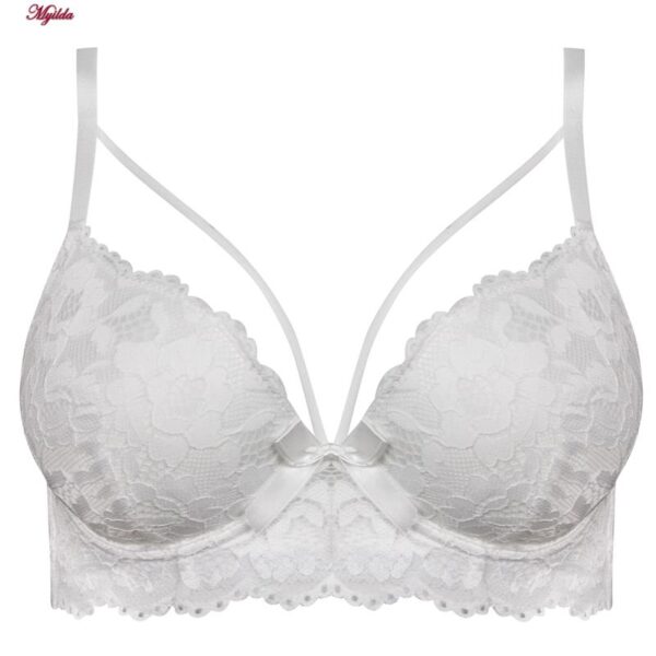 سوتین زنانه فنردار مدل پوش آپ هارنس کد 5249-230 رنگ سفید