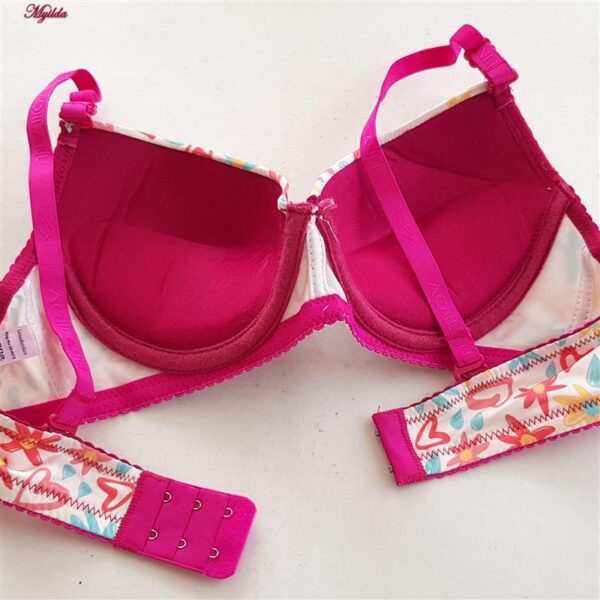 ست شورت و سوتین زنانه لنا ژنکن مدل پوش آپ فنردار کاپ اسفنجی بند متحرک کد 4378-13