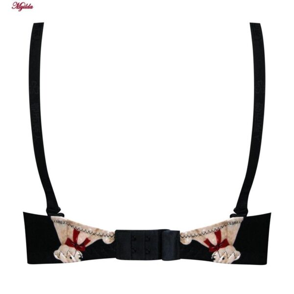 ست شورت و سوتین زنانه پانیذ مدل پوش آپ فنردار کاپ اسفنجی بند متحرک کد 4689-14