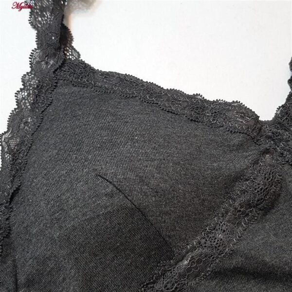 کراپ‌تاپ زنانه ماییلدا مدل 5264-709 رنگ خاکستری تیره