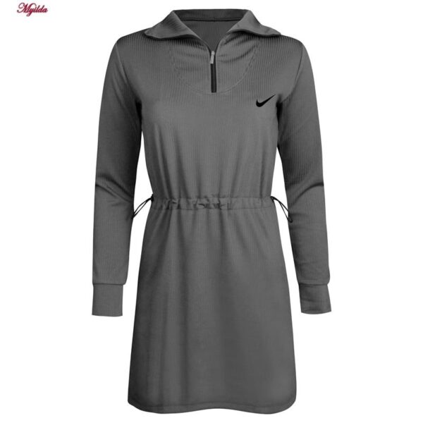 پیراهن ورزشی زنانه مدل 5218-690p رنگ طوسی