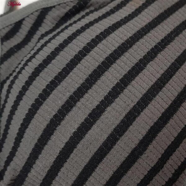 کراپ‌تاپ زنانه ماییلدا مدل بند ضربدری کد 5242-6511 رنگ خاکستری تیره