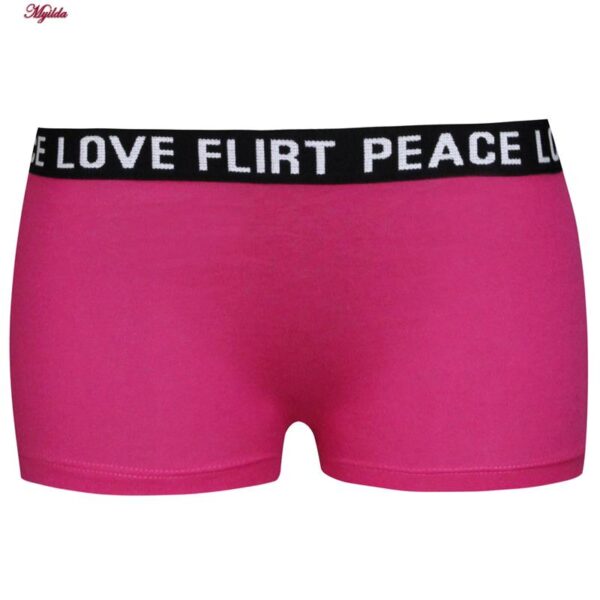 شورت زنانه نیم پا ماییلدا مدل 5259-MD701 رنگ سرخابی