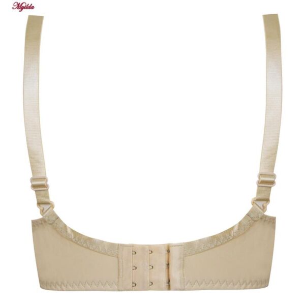 سوتین زنانه پانیذ مدل بدون فنر کد 22207 رنگ کرم