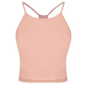 کراپ‌تاپ زنانه ماییلدا مدل پد ثابت کد 5258-241 رنگ گلبهی