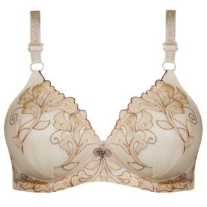 سوتین زنانه بدون فنر مدل 5269-A19 رنگ کرم