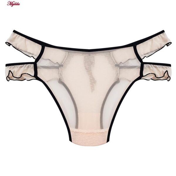 شورت زنانه ماییلدا مدل گیپور کد 5255-2250-3 رنگ کرم