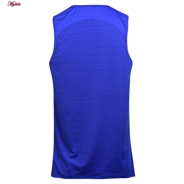 ست تاپ و شلوارک ورزشی مردانه مدل 5225-683P رنگ آبی