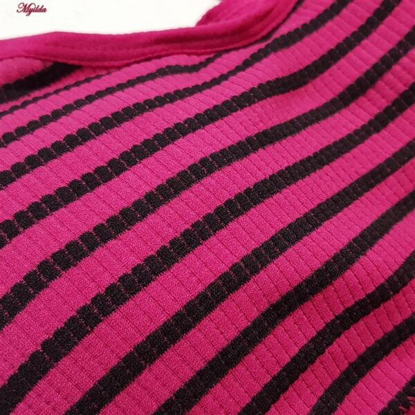 کراپ‌تاپ زنانه ماییلدا مدل بند ضربدری کد 5242-6511 رنگ صورتی