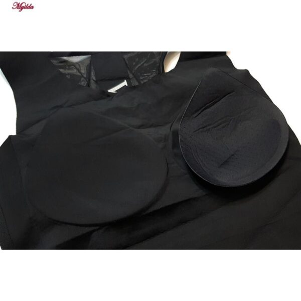 کراپ‌تاپ زنانه مدل لیزری پشت توری کد 5254-5502 رنگ مشکی