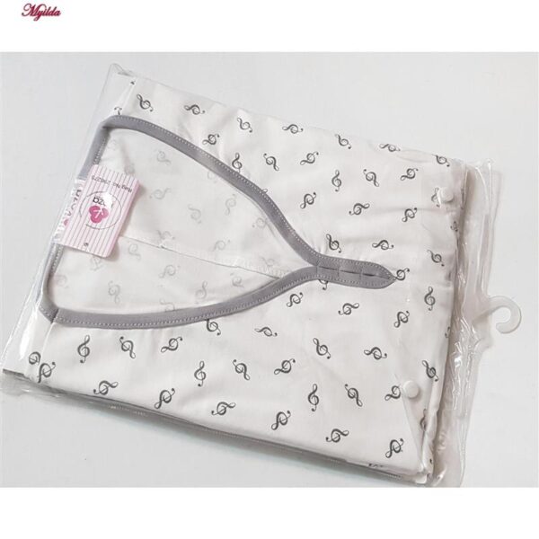 پیراهن زنانه کوزا مدل موسیقی کد 9225 رنگ طوسی