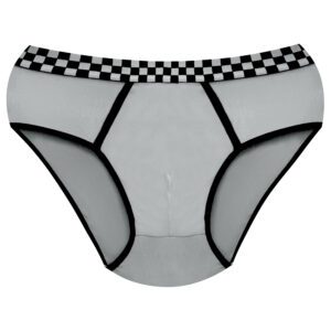 شورت اسلیپ مردانه ماییلدا مدل چهارخانه کد 5208 رنگ طوسی