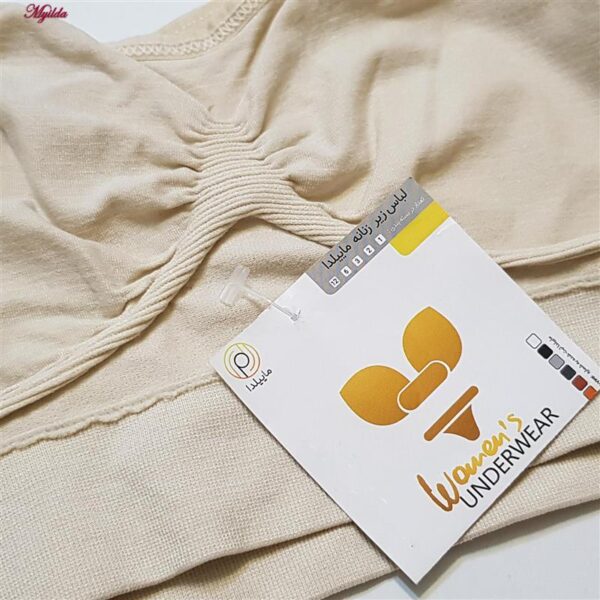 نیم تنه ورزشی زنانه ماییلدا مدل 5201 رنگ کرم