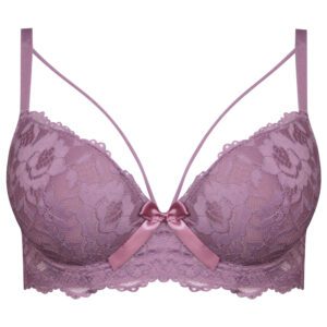 سوتین زنانه فنردار مدل پوش آپ هارنس کد 5249-230 رنگ کالباسی