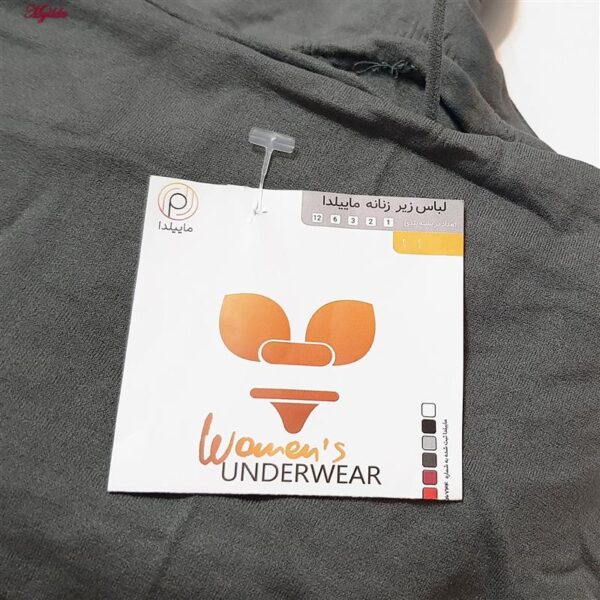 کراپ‌تاپ زنانه ماییلدا مدل 5202 رنگ خاکستری