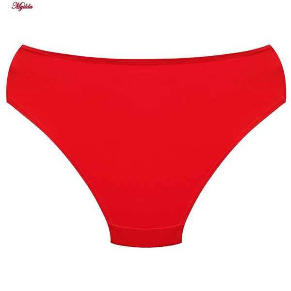 شورت زنانه ماییلدا مدل 4830 رنگ قرمز بسته 3 عددی