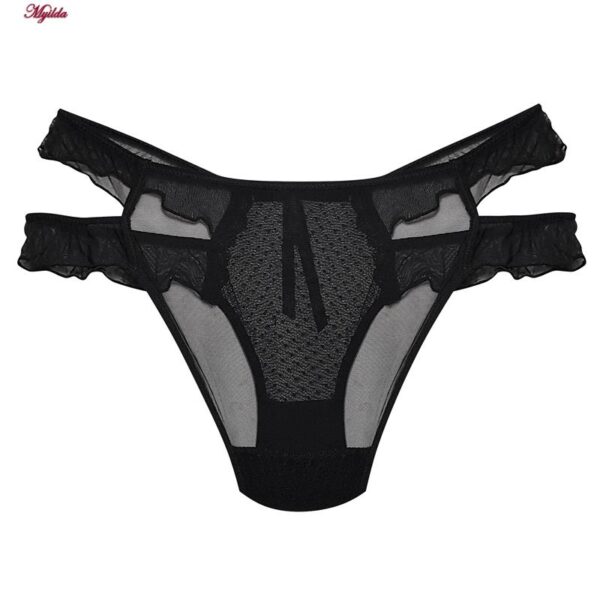 شورت زنانه ماییلدا مدل گیپور کد 5255-2250-4 رنگ مشکی