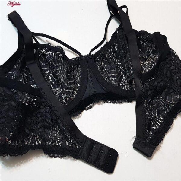 ست شورت و سوتین زنانه کارنا رز مدل فنردار هارنس کد 4873-2034 رنگ مشکی