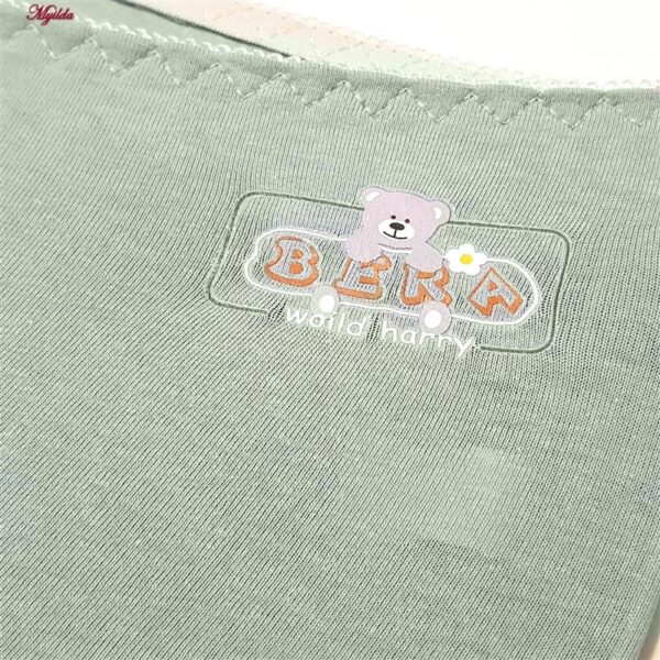 شورتکس زنانه ماییلدا مدل دولایه خرس و پاپیون کد 5257-1042 رنگ سبز