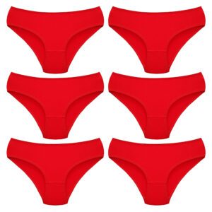 شورت زنانه ماییلدا مدل 4830 رنگ قرمز بسته شش عددی