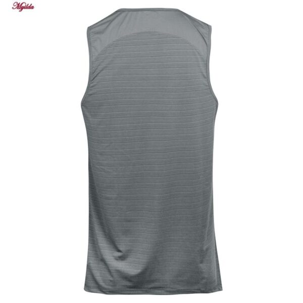 ست تاپ و شلوارک ورزشی مردانه مدل 5225-683P رنگ طوسی