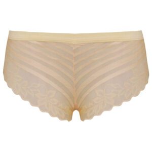 شورت زنانه ماییلدا مدل گیپور گلدار کد 5232 رنگ کرم