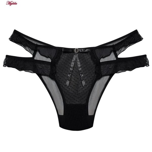 شورت زنانه ماییلدا مدل گیپور کد 5255-2250-4 رنگ مشکی