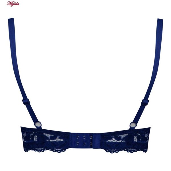 سوتین زنانه فنردار مدل پوش آپ هارنس کد 5249-230 رنگ سرمه ای