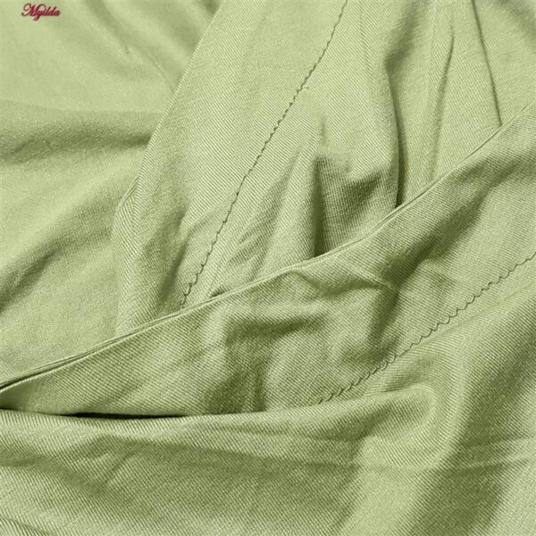 ست تی شرت و شلوارک ورزشی زنانه مدل 5223-697P رنگ سبز