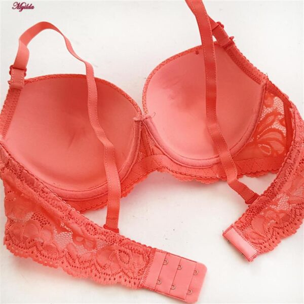 ست شورت و سوتین زنانه لنا ژنکن مدل پوش آپ فنردار کاپ اسفنجی بند متحرک کد 5239 رنگ گلبهی