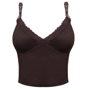 کراپ‌تاپ زنانه ماییلدا مدل 5264-709 رنگ قهوه ای