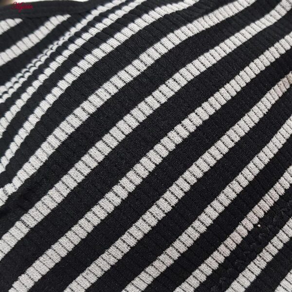 کراپ‌تاپ زنانه ماییلدا مدل بند ضربدری کد 5242-6511 رنگ مشکی